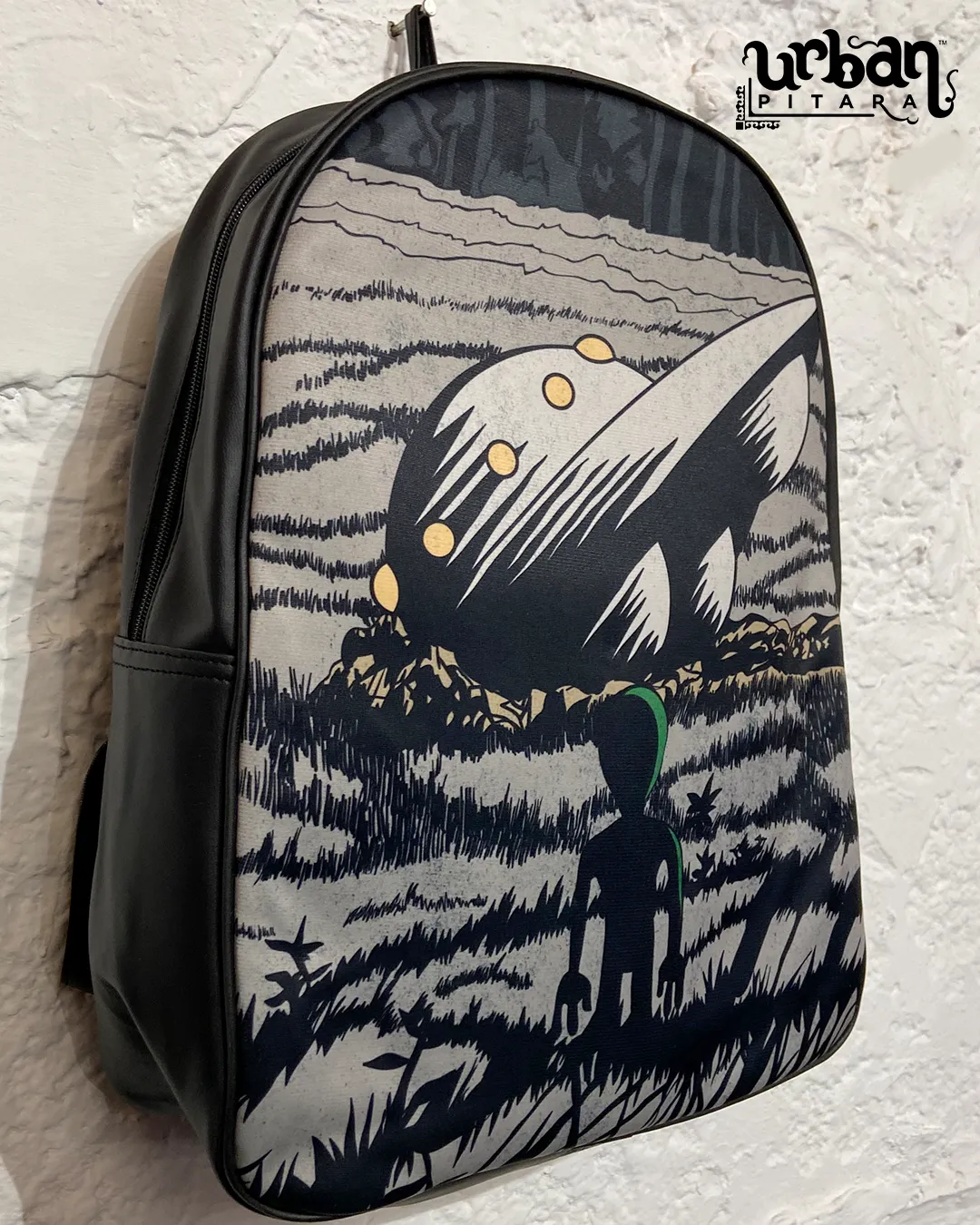 Area 51 Faux Leather D Backpack