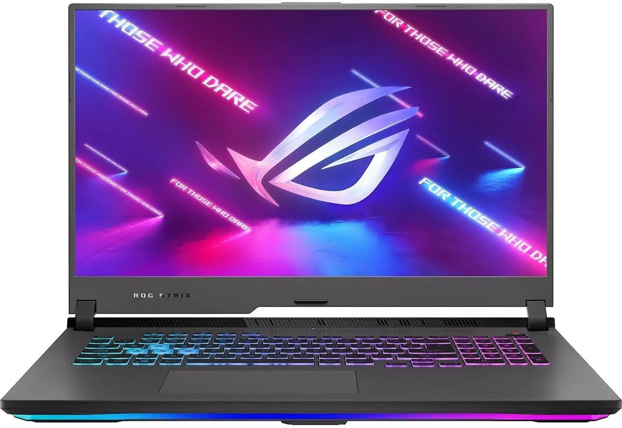 ASUS ROG Strix G17 Gaming Laptop, 17.3" 300Hz IPS FHD, AMD Ryzen 9 5900HX Processor, NVIDIA GeForce RTX 3070 GPU, RGB Keyboard, W/Tikbot HDMI Cable(64GB RAM, 4TB PCIe SSD)