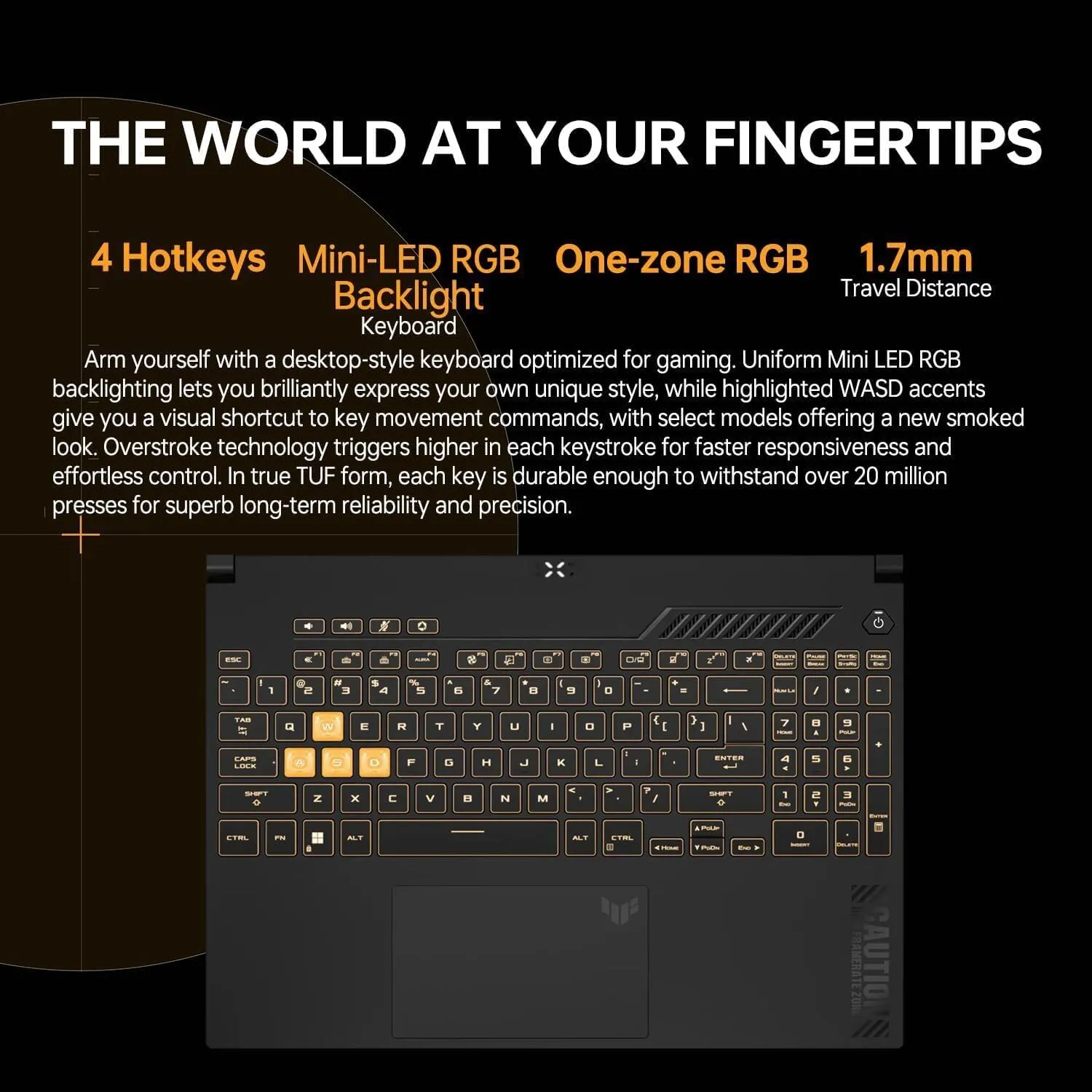 ASUS TUF F17 Gaming Laptop - 17.3" 2.5K WQHD 240Hz Display, Intel i7-13620H(Up to 4.9 GHz), GeForce RTX 4070, Backlit KB, Windows 11 Pro, Office Lifetime, w/DVD Drive (32GB DDR5, 1TB SSD)