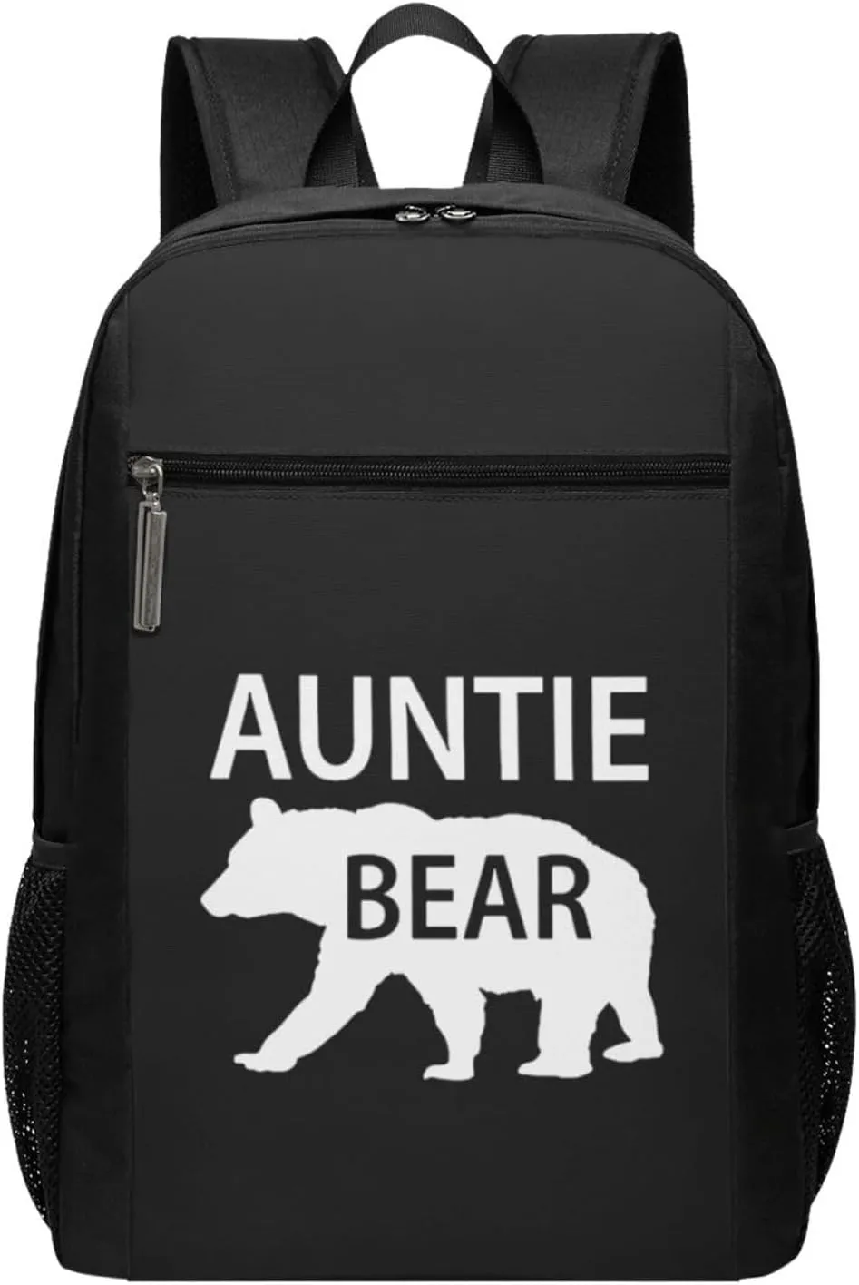 Auntie Bear Travel Laptop Backpack, Business Anti Theft Slim Sturdy Laptops Backpacks, College Computer Bag Gift for Men & Women Fits 17 Inch Notebook,Black
