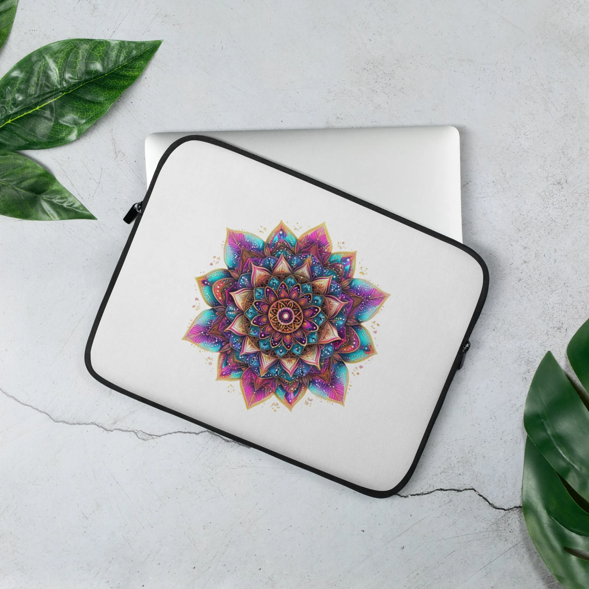 Aurora Mandala Laptop Sleeve