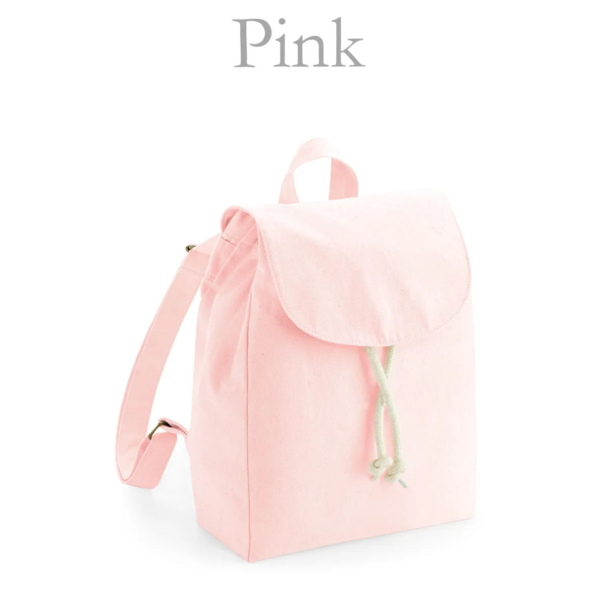Backpack Pink Name & Picture
