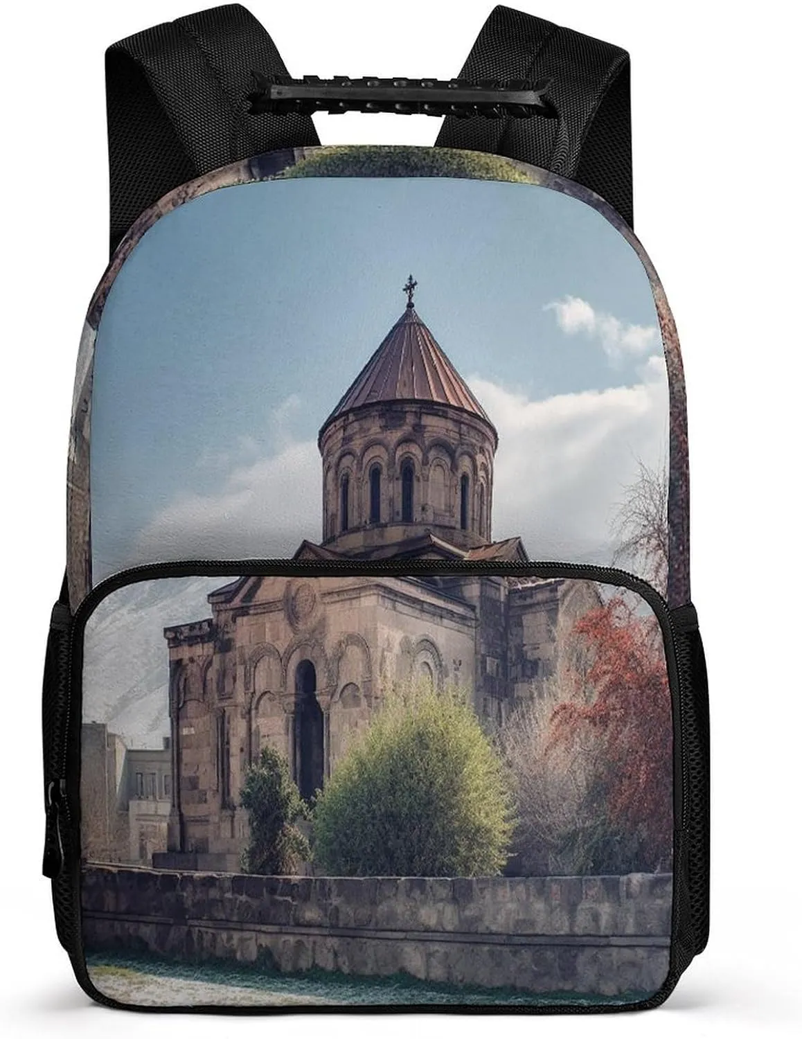 Backpacks Armenian Church Travel Bag Business Work Laptop Backpack
