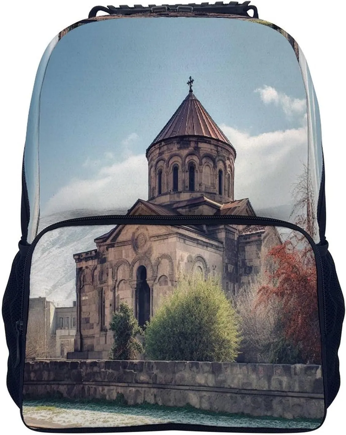 Backpacks Armenian Church Travel Bag Business Work Laptop Backpack
