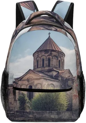 Backpacks Armenian Church Travel Bag Laptop Backpack Casual Daypack for Weekender Business Hiking