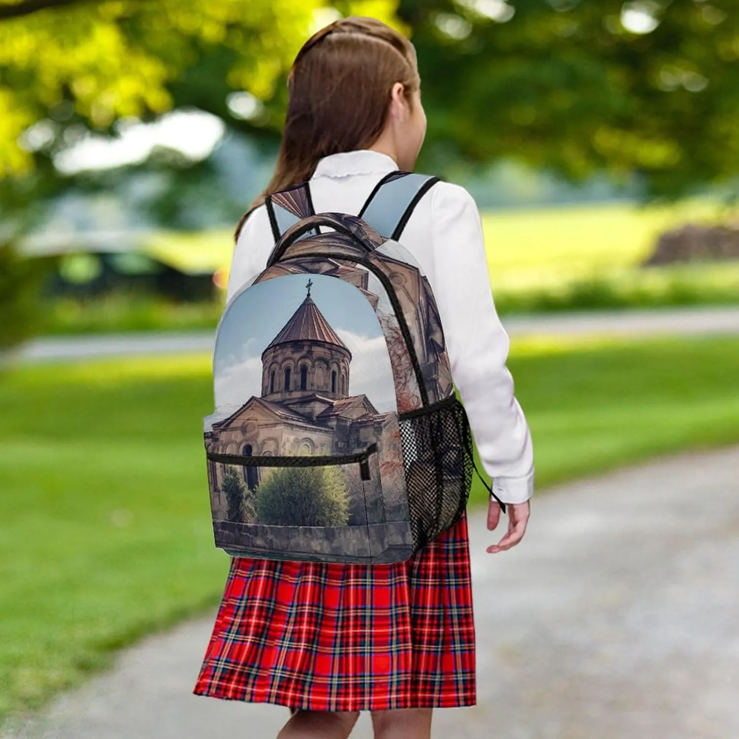 Backpacks Armenian Church Travel Bag Laptop Backpack Casual Daypack for Weekender Business Hiking