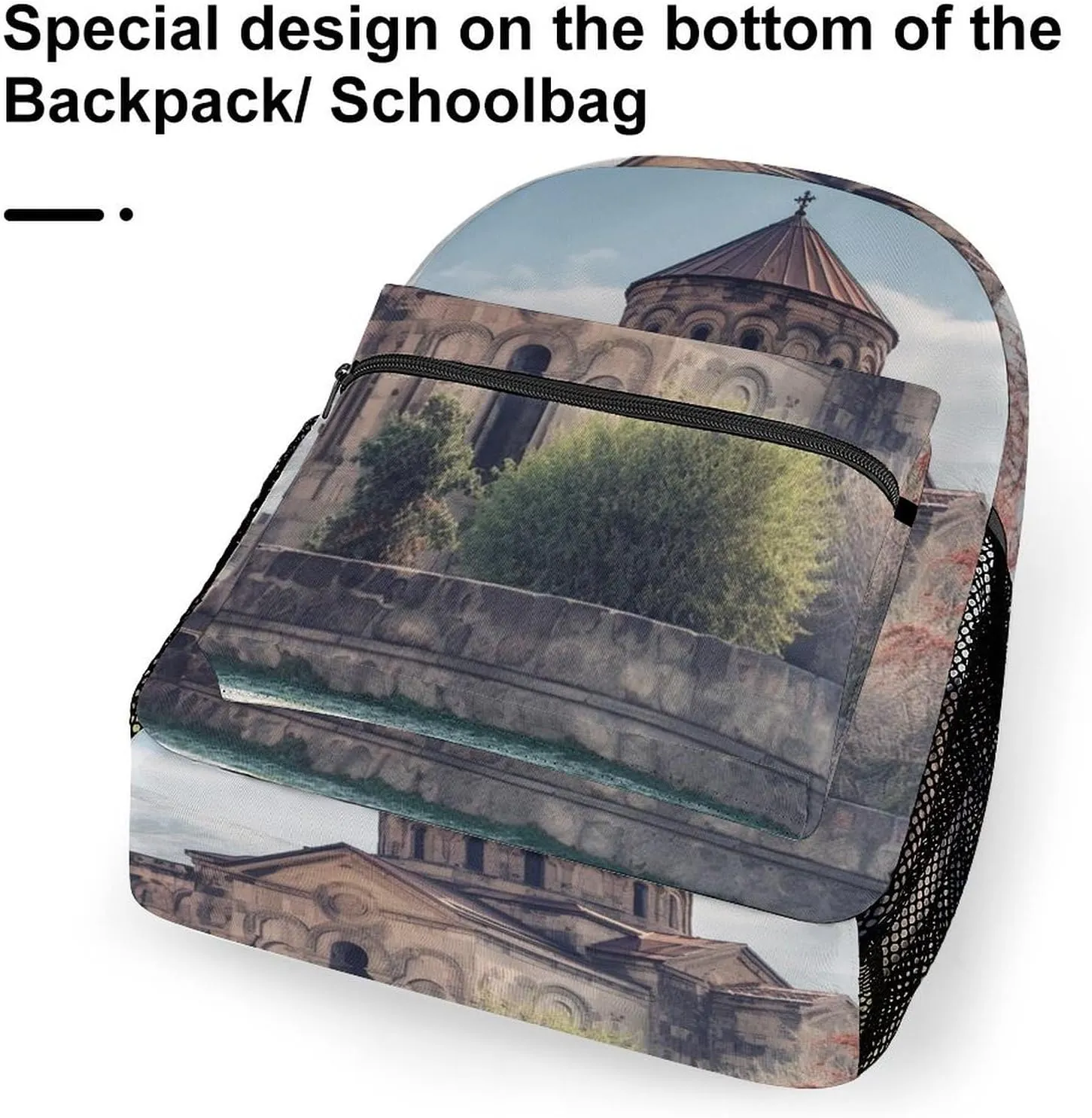 Backpacks Armenian Church Travel Bag Laptop Backpack Casual Daypack for Weekender Business Hiking