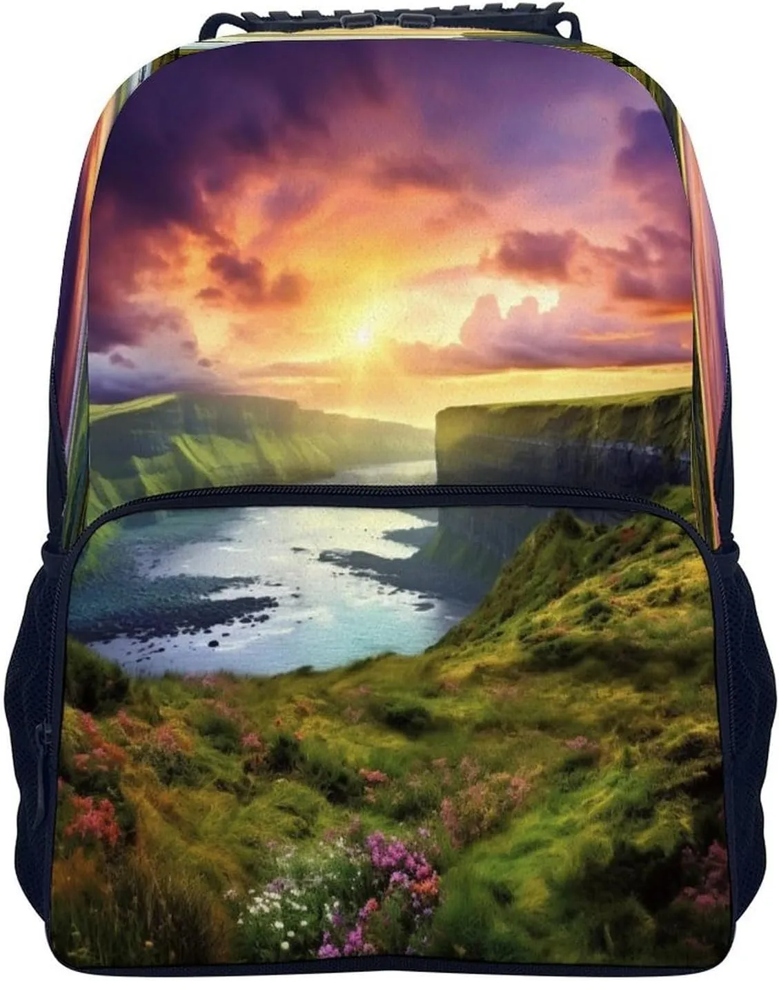 Backpacks Colorful Nature Landscape Travel Bag Business Work Laptop Backpack
