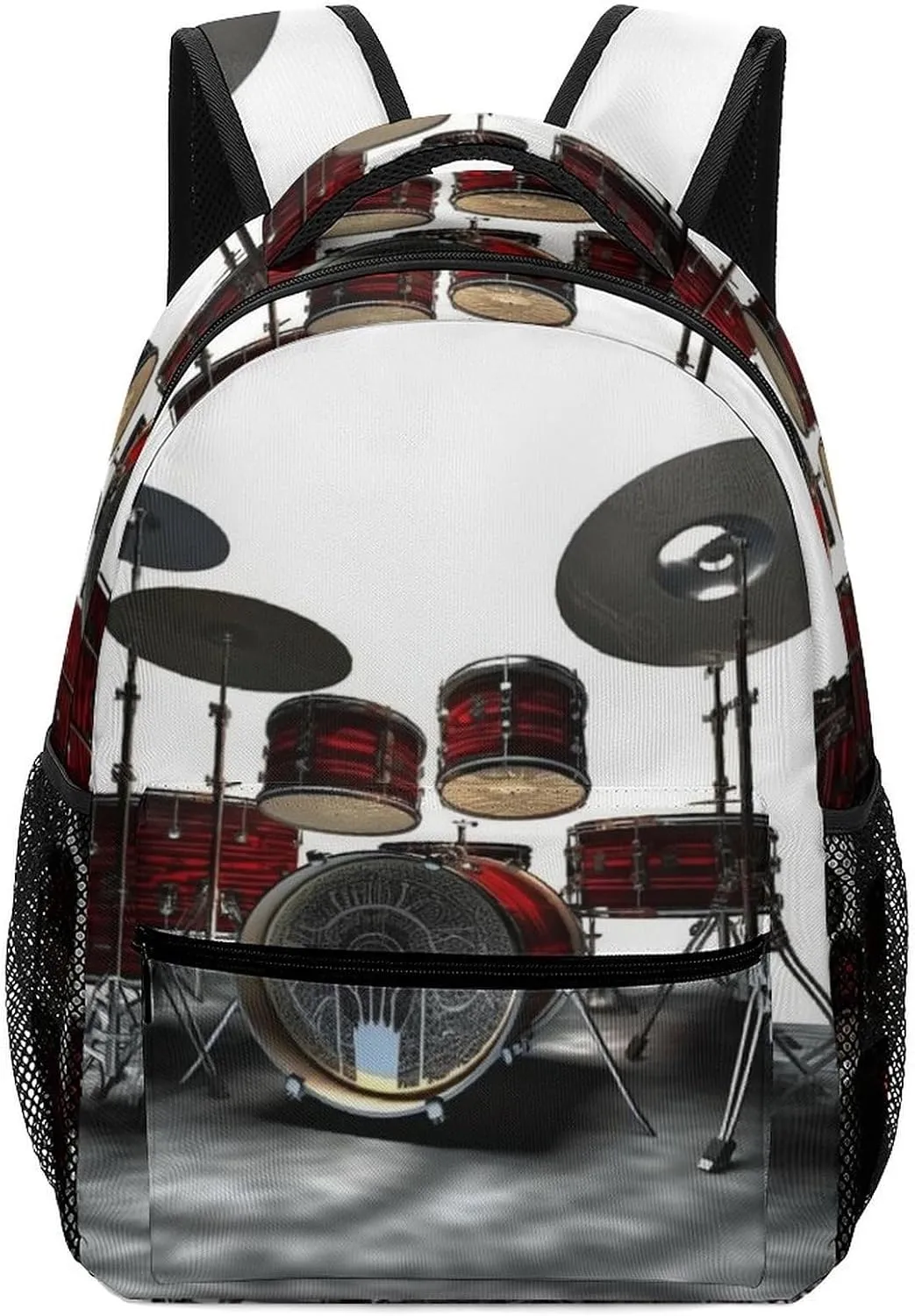 Backpacks Cool Drum Set Travel Bag Laptop Backpack Casual Daypack for Weekender Business Hiking