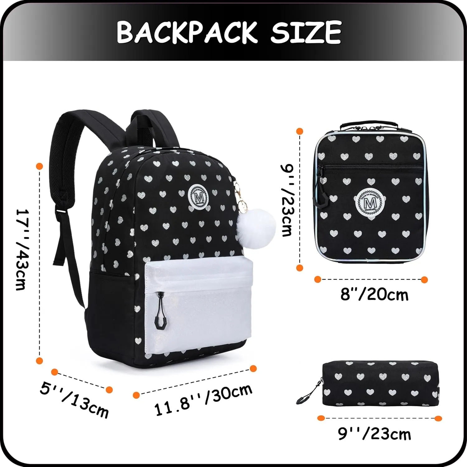 Backpacks for Girls Backpack Kids Travel Backpack School Bags for Girls Backpacks Ages 8-10 Bookbag
