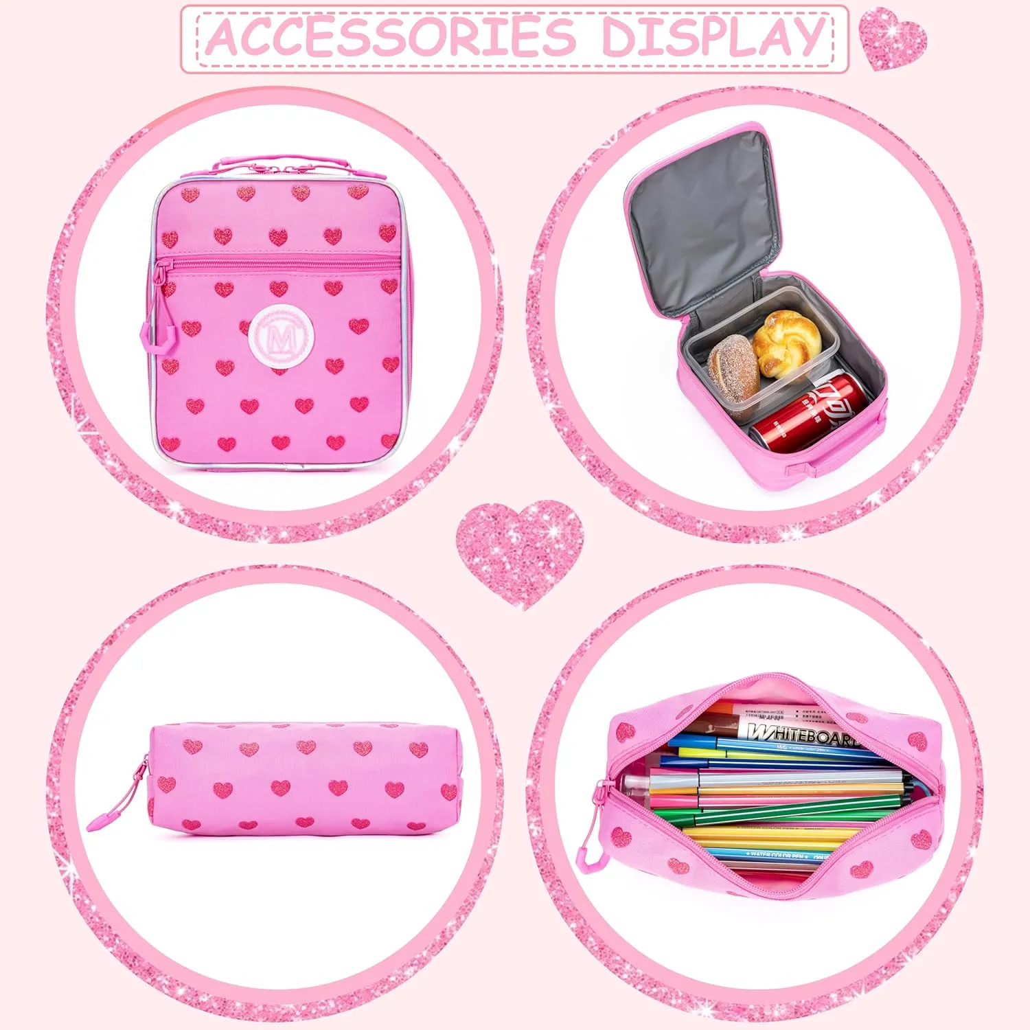 Backpacks for Girls Backpack Kids Travel Backpack School Bags for Girls Backpacks Ages 8-10 Bookbag