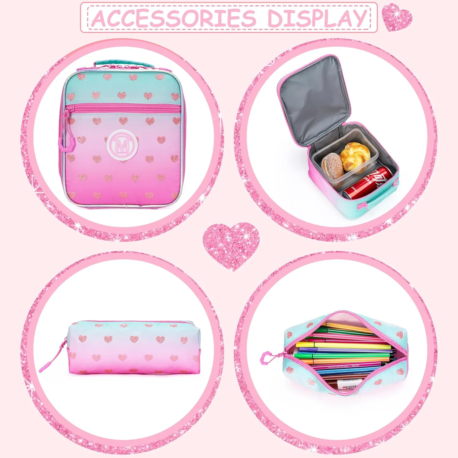 Backpacks for Girls Backpack Kids Travel Backpack School Bags for Girls Backpacks Ages 8-10 Bookbag