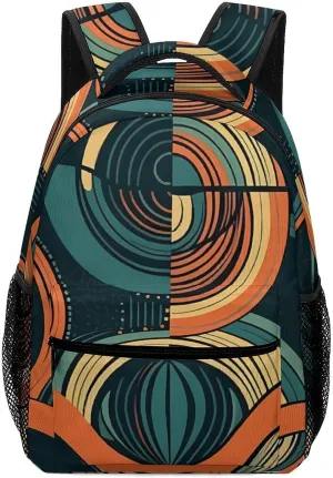Backpacks Irregular Pattern Travel Bag Laptop Backpack Casual Daypack for Weekender Business Hiking