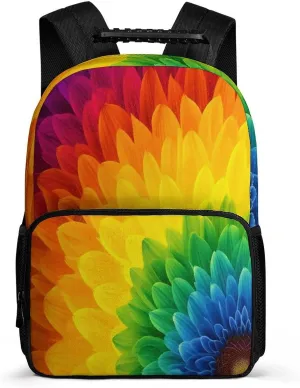 Backpacks Sunflower Rainbow Travel Bag Business Work Laptop Backpack