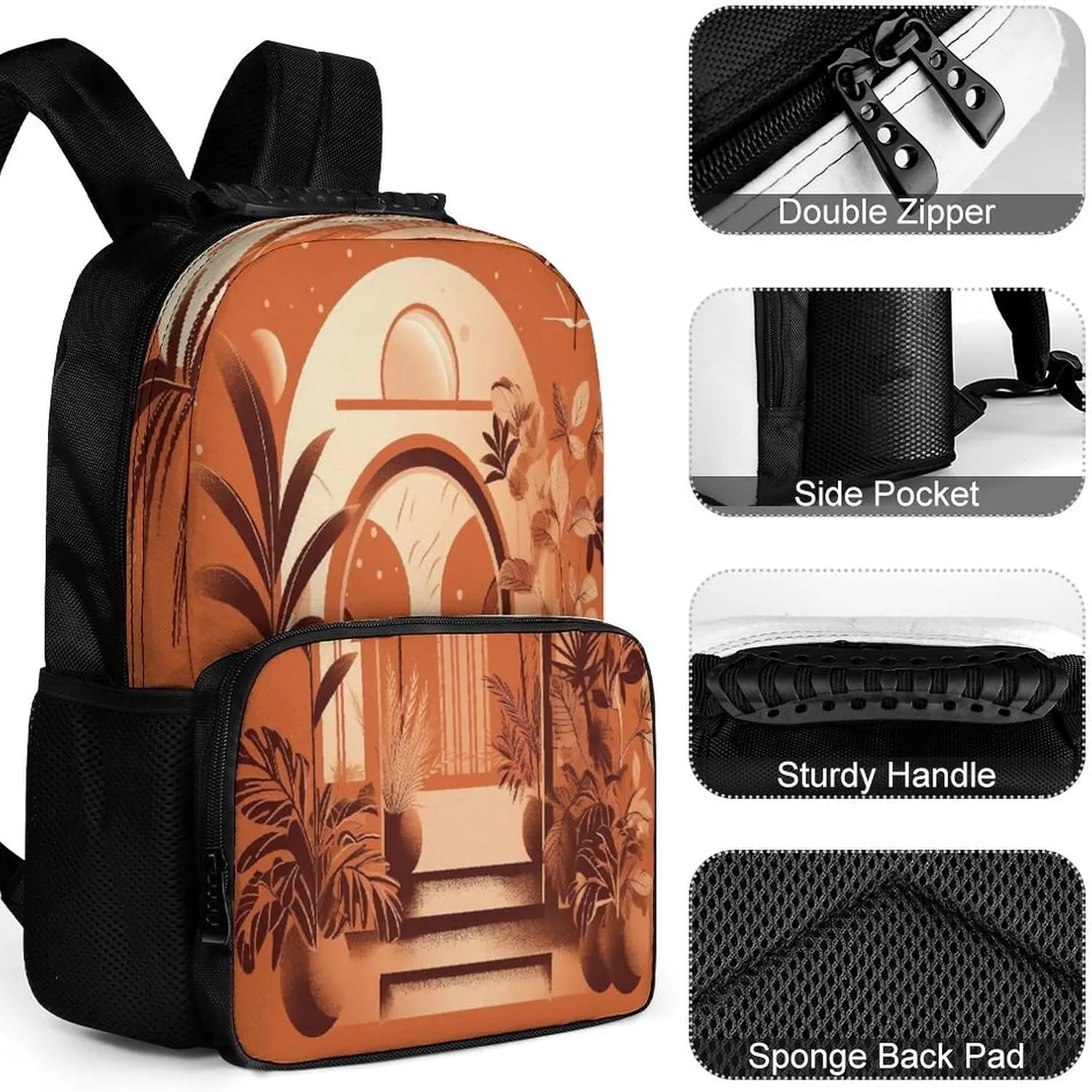 Backpacks Sunny Arch Travel Bag Business Work Laptop Backpack