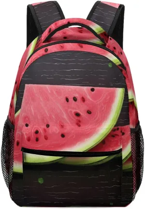 Backpacks Watermelon Fruit Travel Bag Laptop Backpack Casual Daypack for Weekender Business Hiking