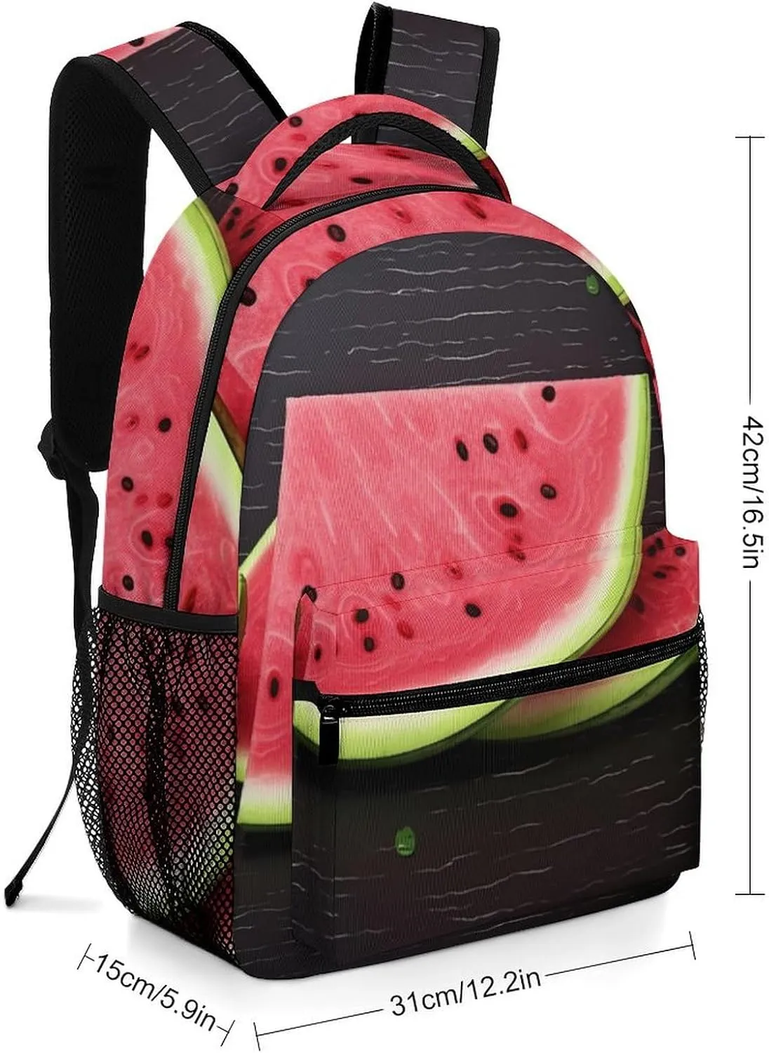 Backpacks Watermelon Fruit Travel Bag Laptop Backpack Casual Daypack for Weekender Business Hiking