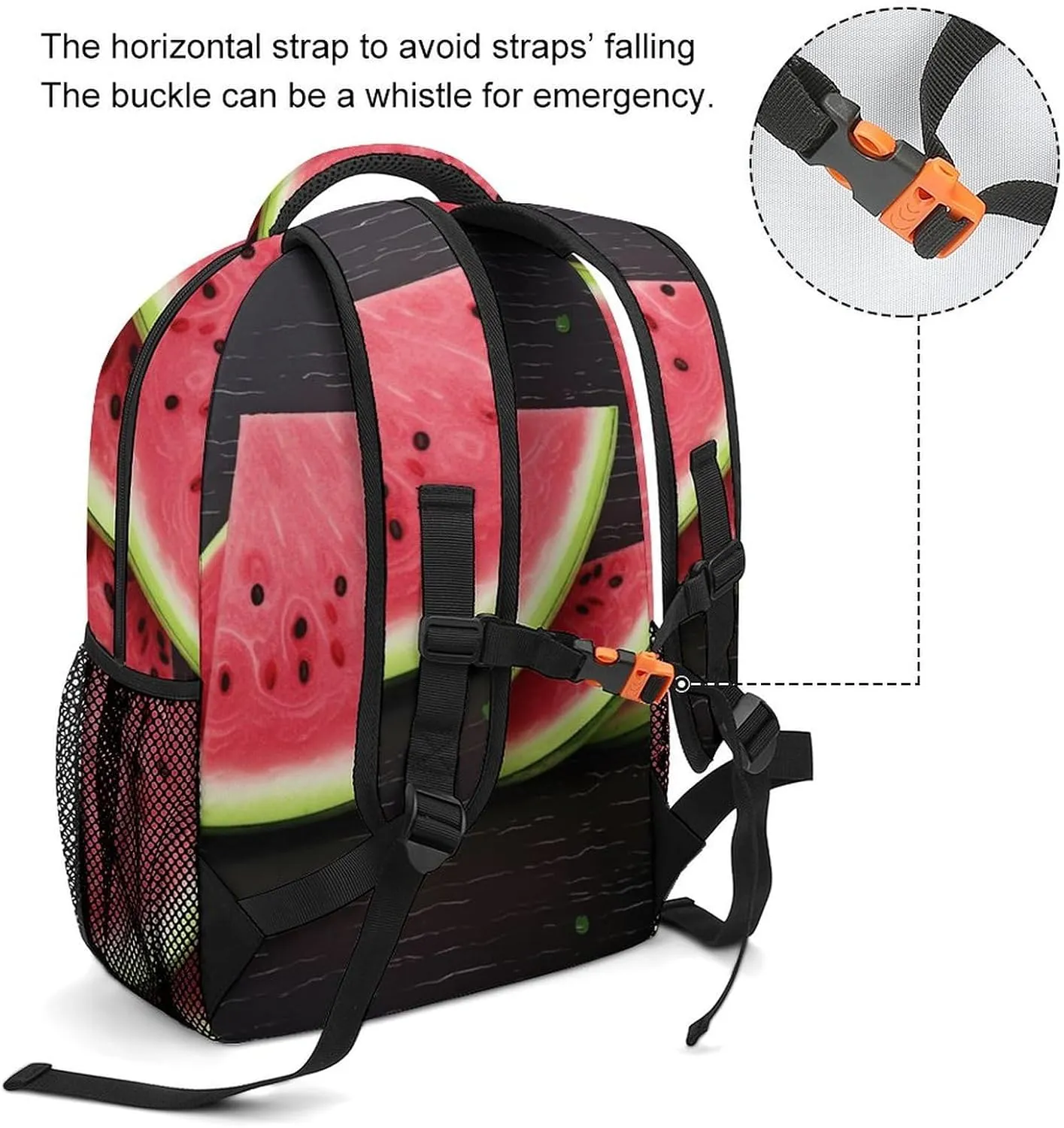 Backpacks Watermelon Fruit Travel Bag Laptop Backpack Casual Daypack for Weekender Business Hiking