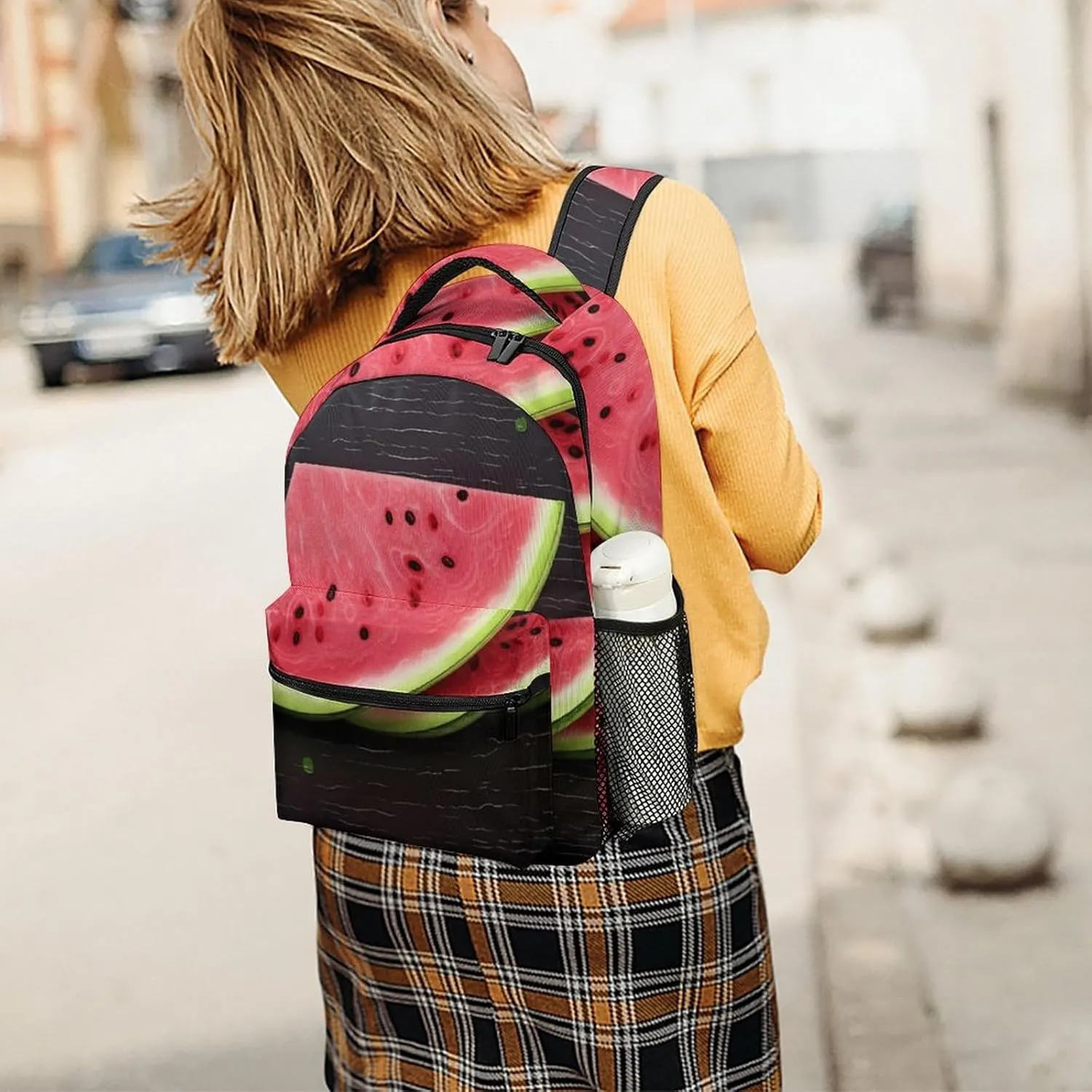 Backpacks Watermelon Fruit Travel Bag Laptop Backpack Casual Daypack for Weekender Business Hiking