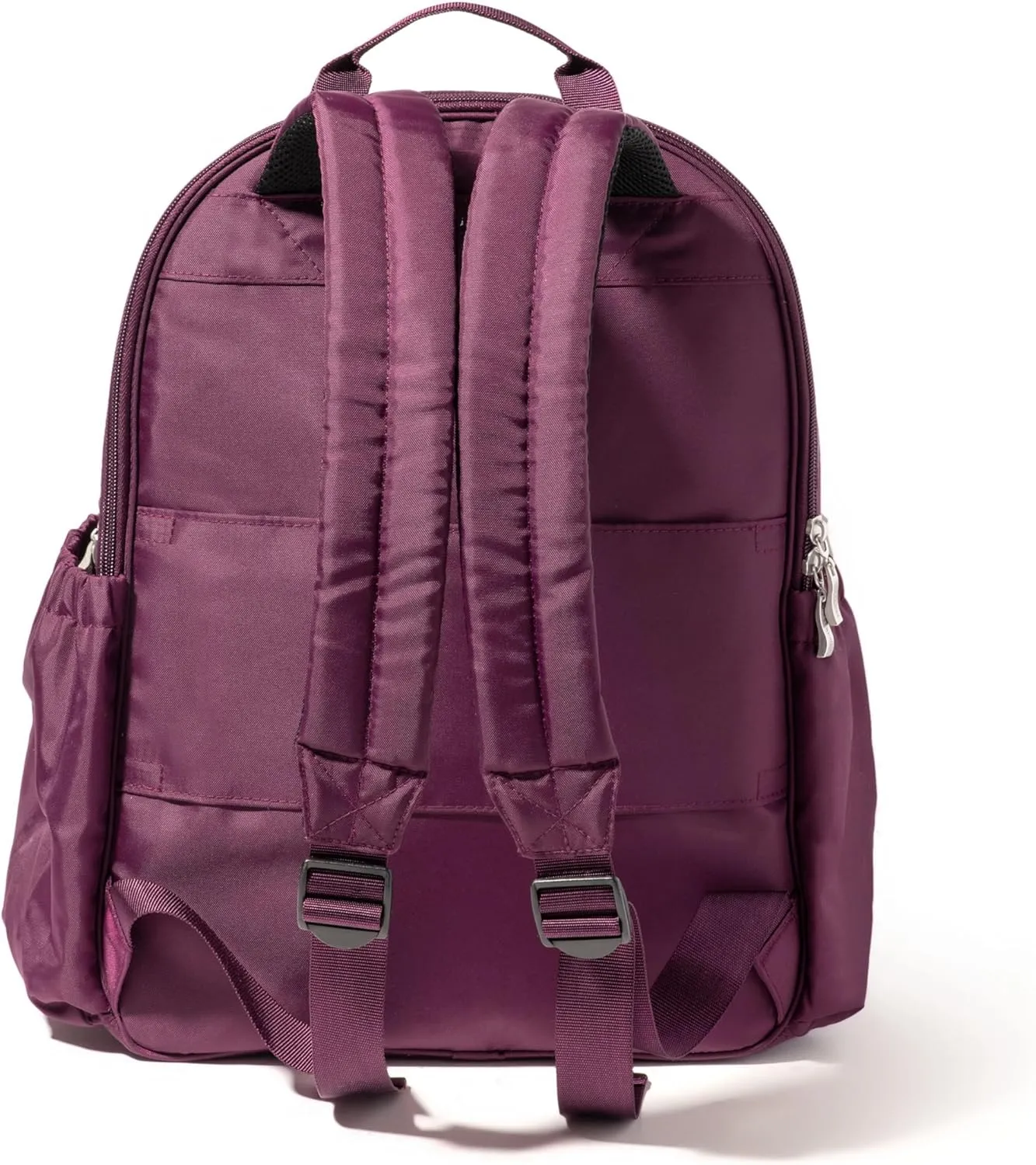 Baggallini Essential Laptop Backpack - 16x12 Inch Travel Backpack with 16" Laptop Sleeve - Lightweight Luggage Backpack