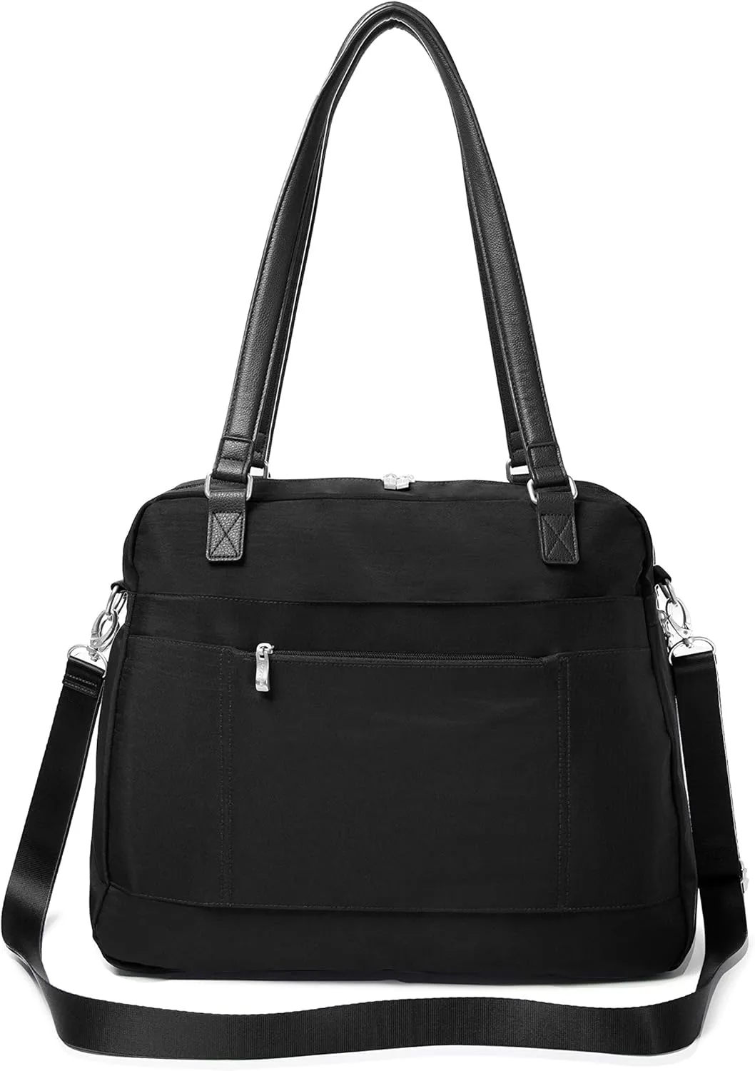Baggallini Overnight Expandable Laptop Tote - Lightweight Travel Bag for Women