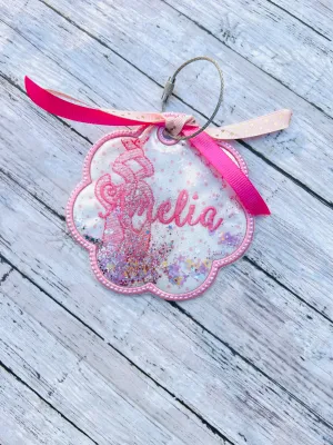 Ballet Shoes Bag Tag Shaker