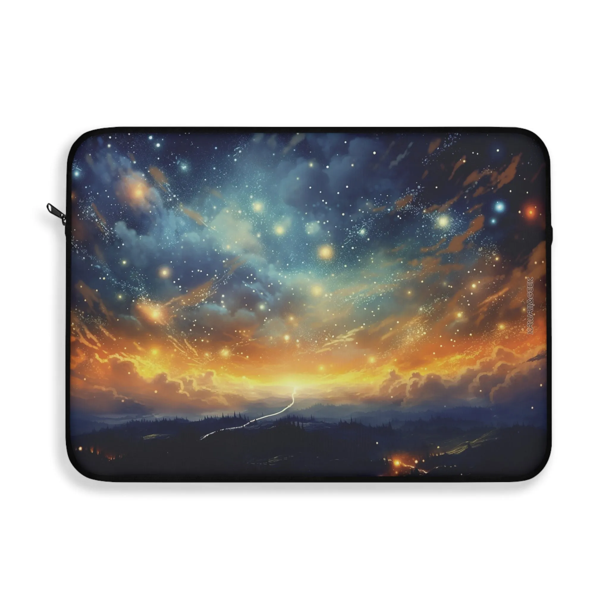 Beautiful Night Sky Laptop Sleeve - Protect Your Device with Stellar Style