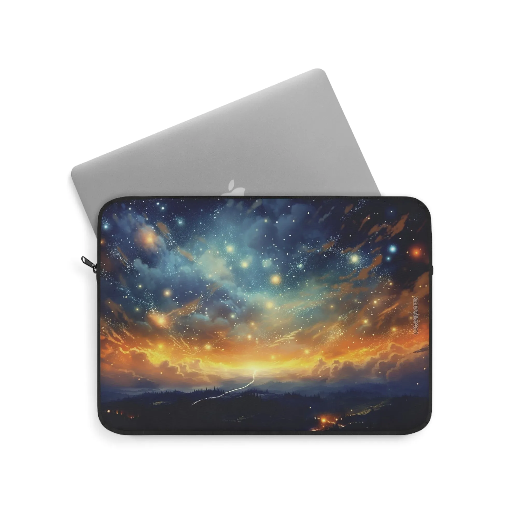Beautiful Night Sky Laptop Sleeve - Protect Your Device with Stellar Style