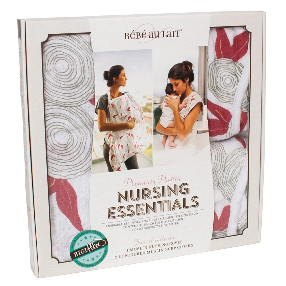 Bebe Au Lait Premium Cotton Nursing Essentials Set