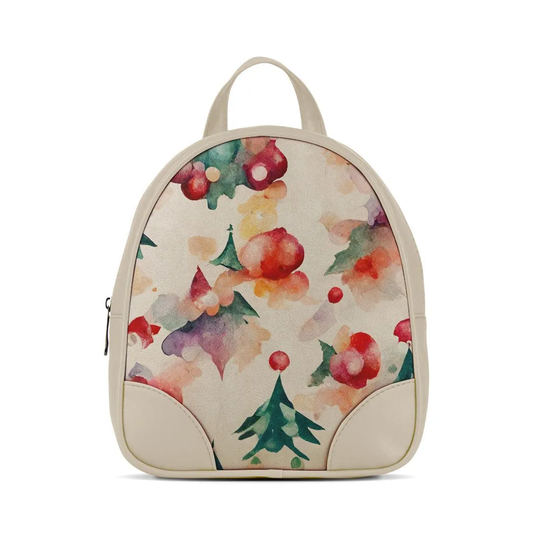 Beige O Mini Backpacks Christmas