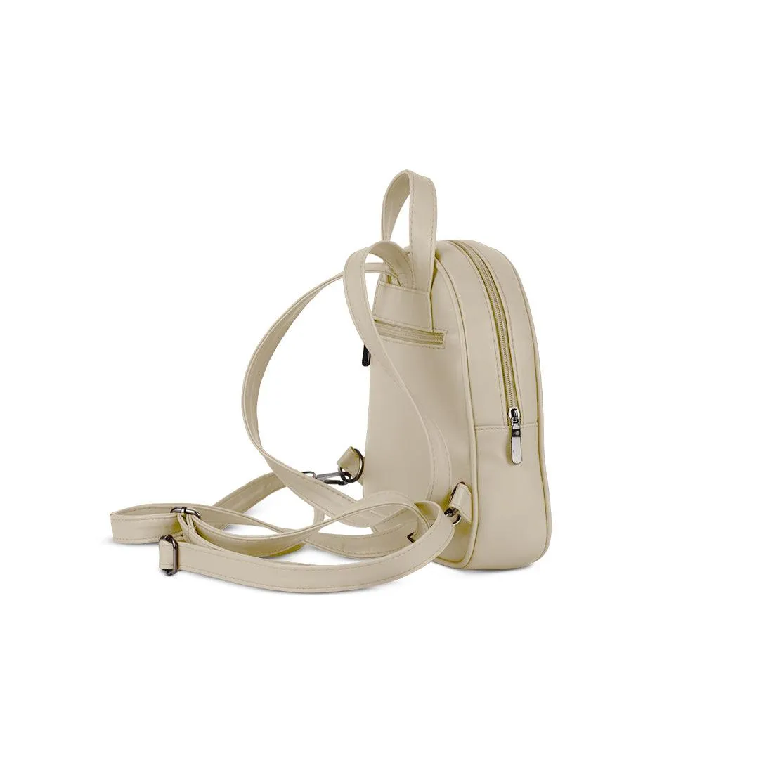 Beige O Mini Backpacks Christmas