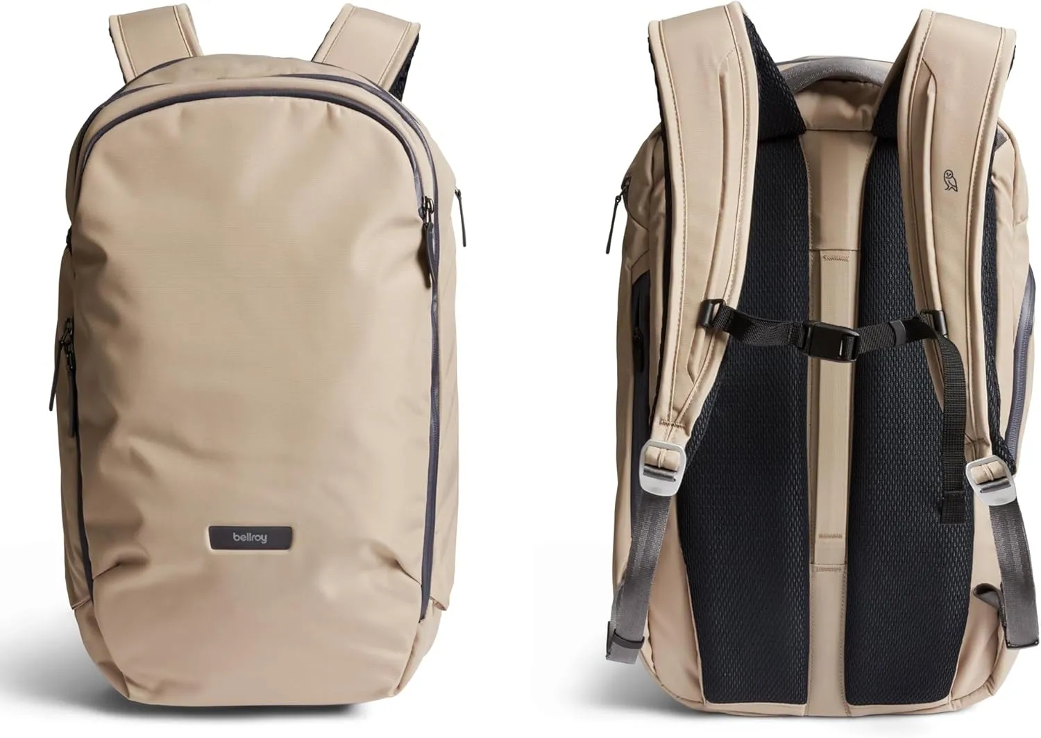 Bellroy Transit Workpack Pro (22L work bag/commuter backpack, fits 16” laptops; organization for travel and commutes)- Stone