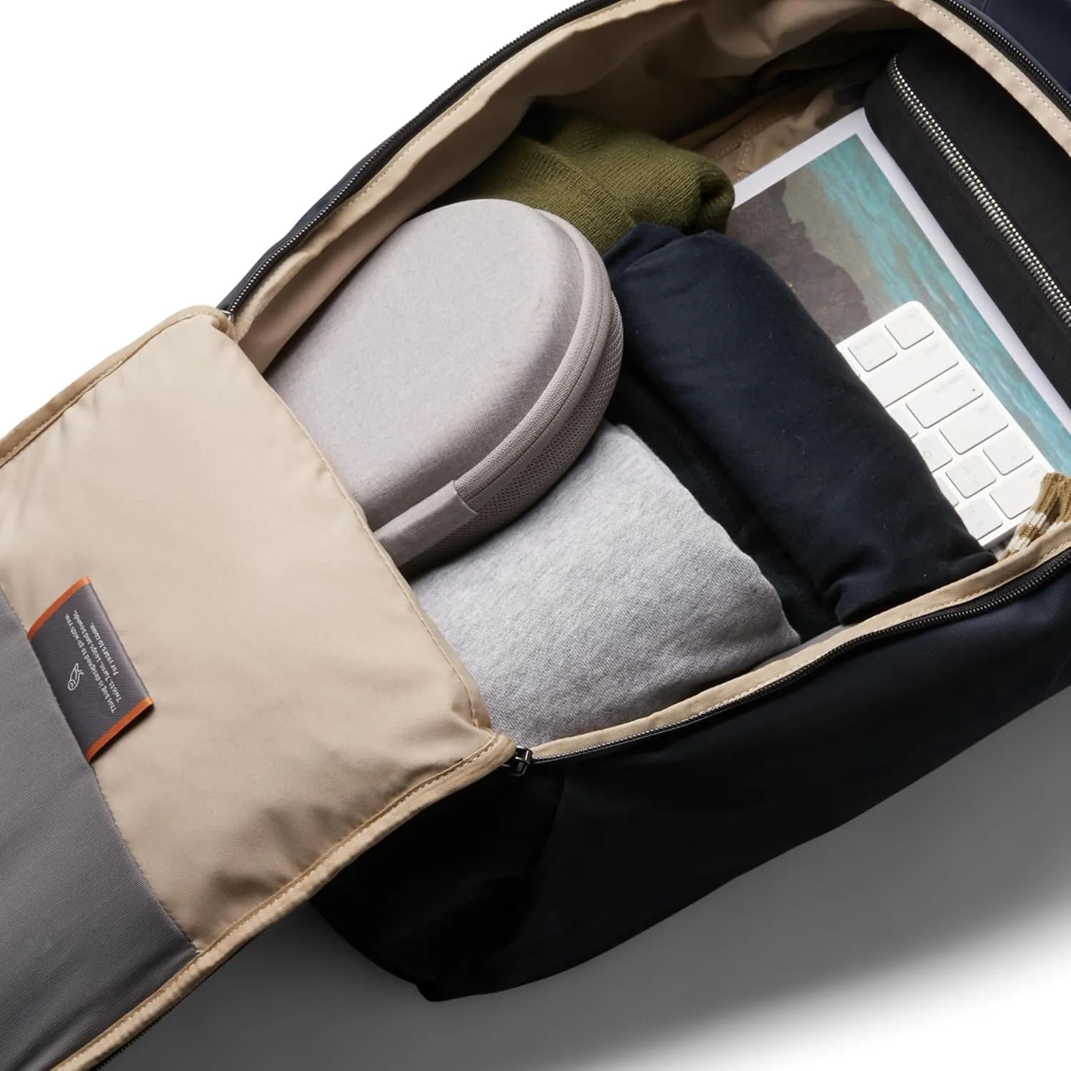 Bellroy Transit Workpack Second Edition (20L, fits 16” laptops, tech, gym gear, water bottle, daily essentials)- Nightsky