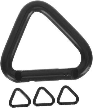 BESPORTBLE Carabiner Hooks Heavy Duty Hook Climbing Buckle Triangle Buckle Mountain Climbing Clips Buckles Aluminum