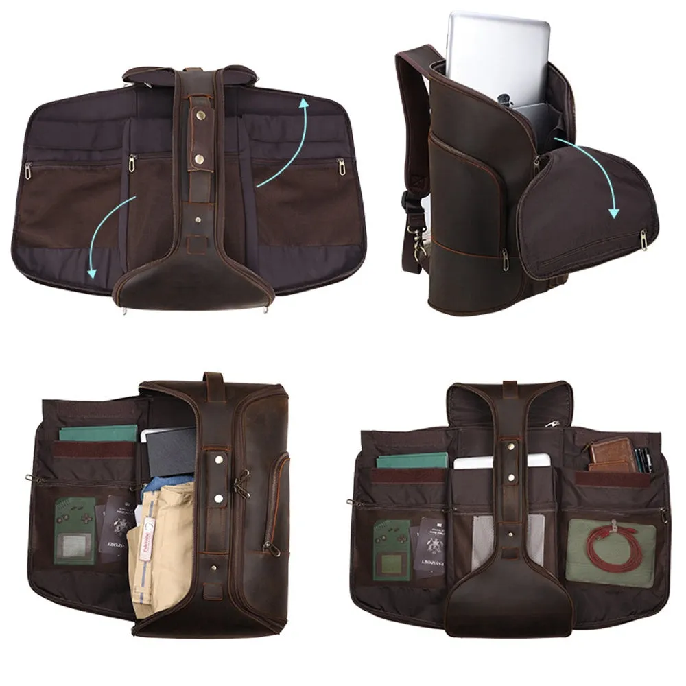 Best Leather Backpack Mens
