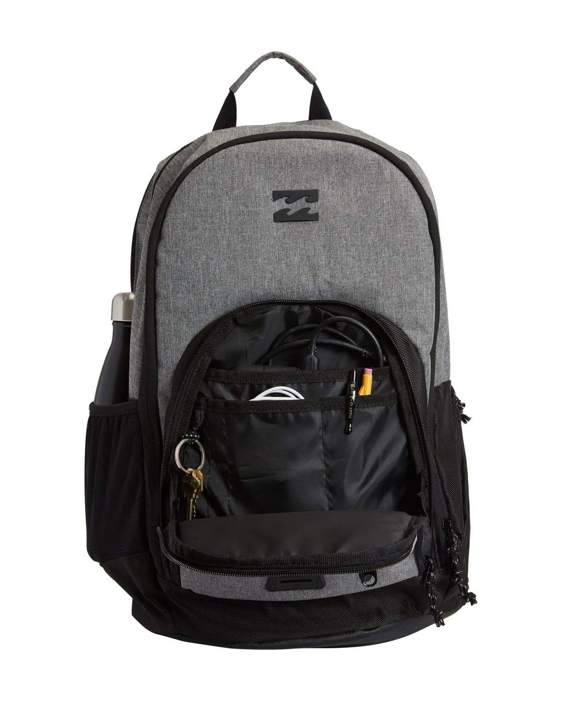 Billabong Men's Classic School Command Backpack, Stealth Black, One Size