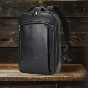 Black Laptop Backpack | BAMBURGH