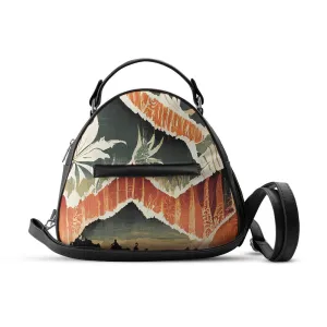 Black Mini Voyage Backpack Pattern