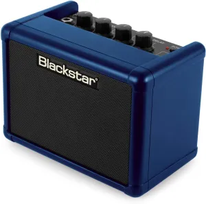 Blackstar Fly 3 - 3-Watt 1x3 inch Guitar Combo Mini Amp w/ 2 Channels, Tape Delay, and Patented ISF - Royal Blue