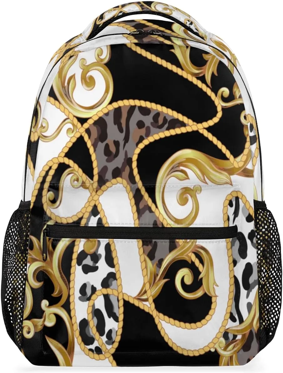 Boho Palace Motifs Travel Backpack for Men and Women, Casual Cute Laptop Backpack 16x11.4x8 in, Lightweight Camping Gym Work Daypack Travel Bag Outdoor Back Pack