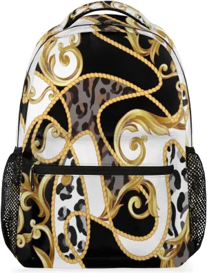 Boho Palace Motifs Travel Backpack for Men and Women, Casual Cute Laptop Backpack 16x11.4x8 in, Lightweight Camping Gym Work Daypack Travel Bag Outdoor Back Pack
