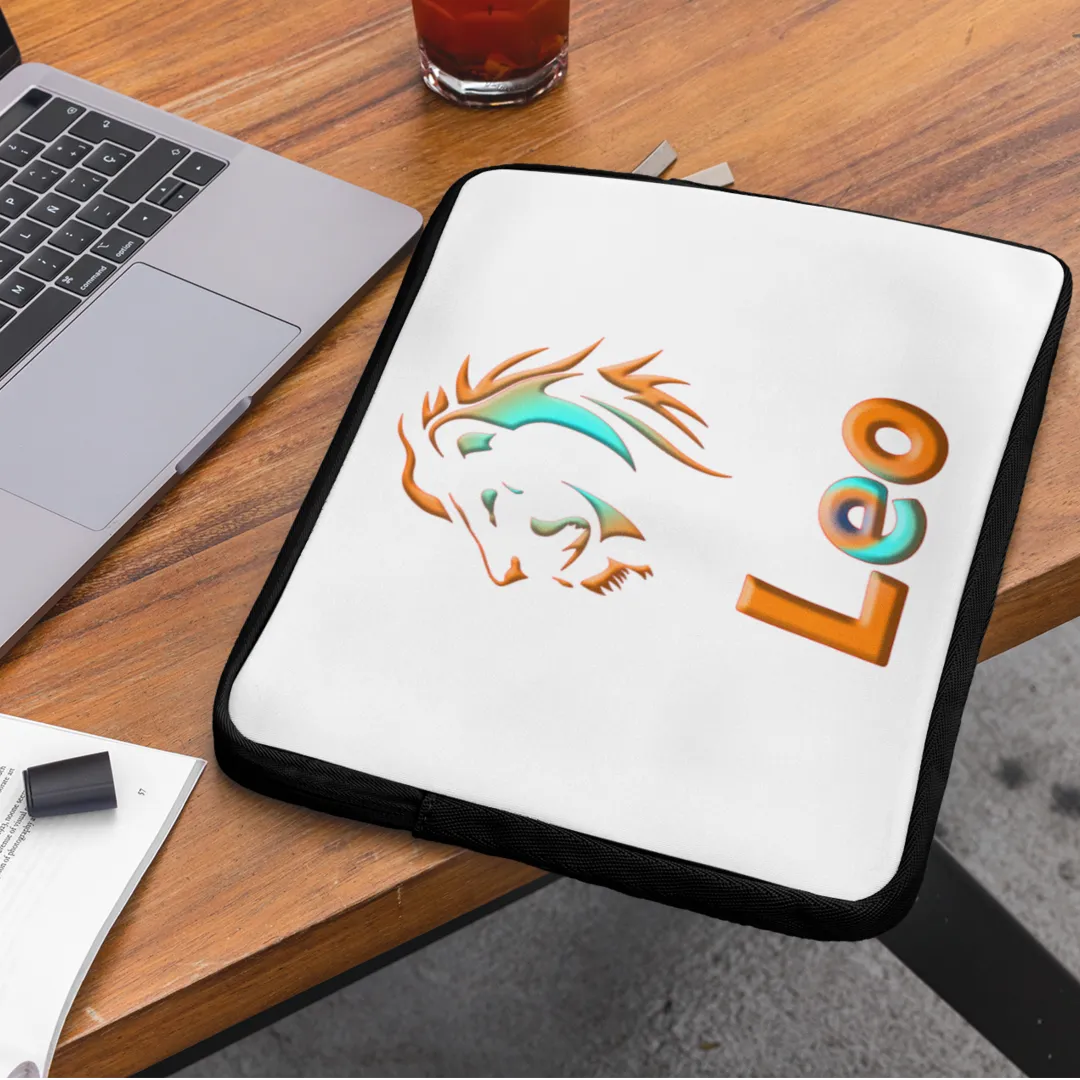 'Bold Expressions' Leo Laptop Sleeve
