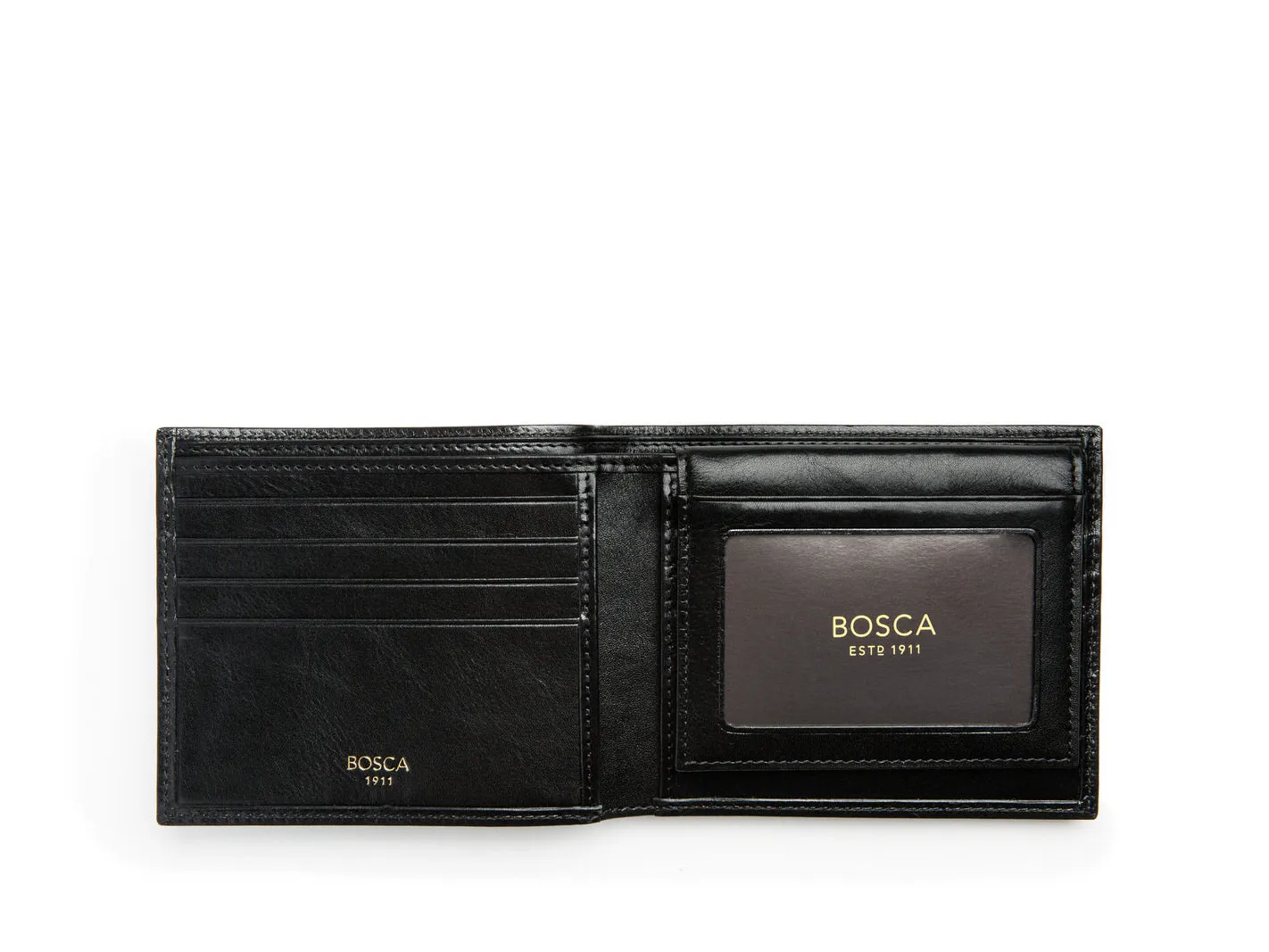 Bosca Men's Old Leather Collection - Credit Wallet w/ I.D. Passcase