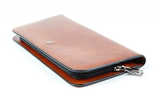 Bosca Old Leather Large Snap Clutch