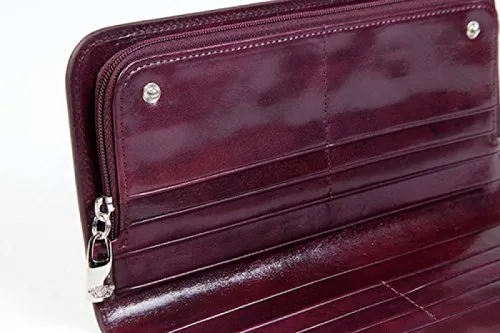Bosca Old Leather Large Snap Clutch