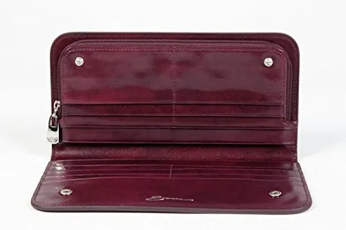 Bosca Old Leather Large Snap Clutch