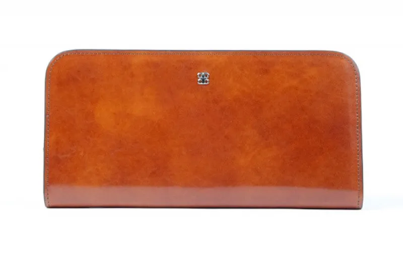 Bosca Old Leather Large Snap Clutch