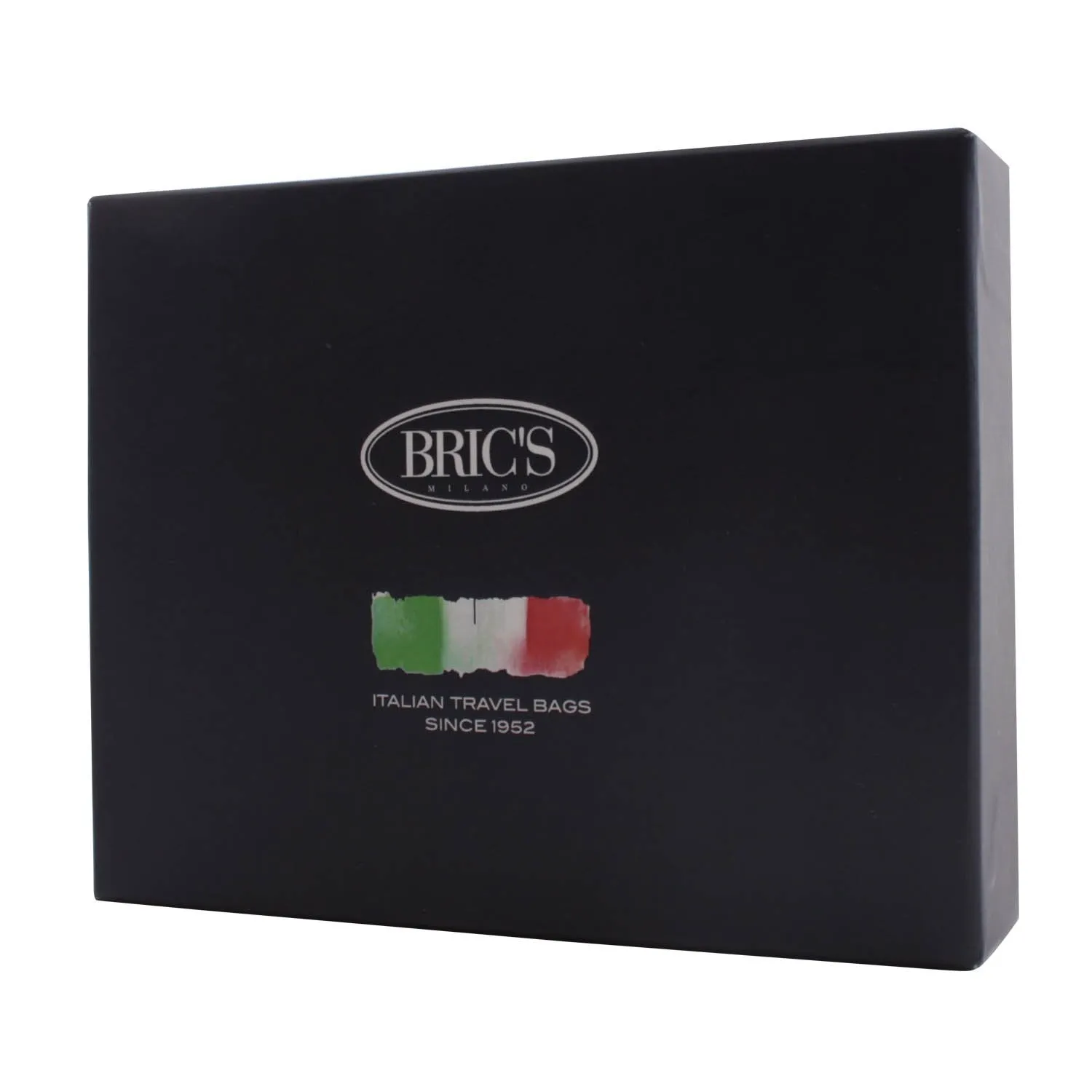 Bric's Men's Cervino Nappa Leather Wallet with Transparent Flap