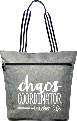 Brooke & Jess Designs Teacher Tote Bag for Work - Teacher Handbag Gifts for Women, Teacher Bag Best Teacher Appreciation Gift