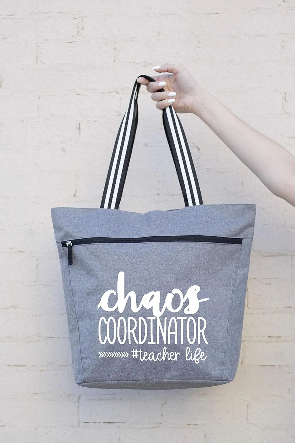 Brooke & Jess Designs Teacher Tote Bag for Work - Teacher Handbag Gifts for Women, Teacher Bag Best Teacher Appreciation Gift